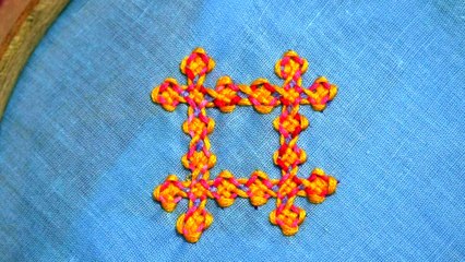 Hand Embroidery: Hand Stitch: Gujrati Stitch / Kutch Work / Sindhi Work