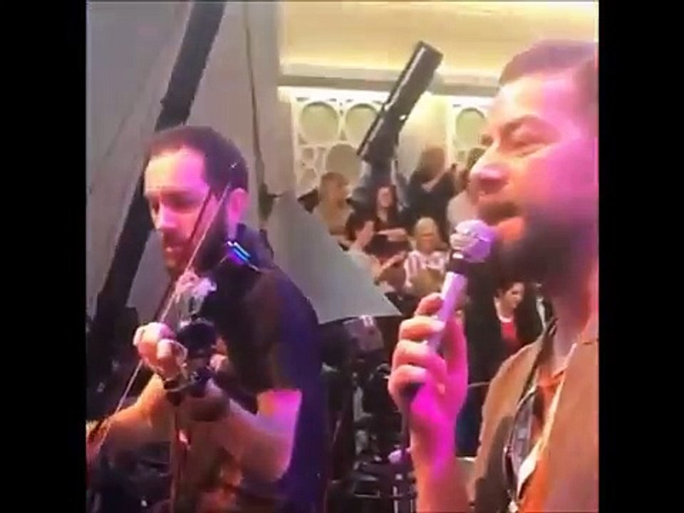 Esra Erol Orkestrasına Sürpriz Video Admin Manolya Kutal 2017