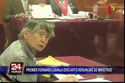 Fernando Zavala descartó renuncia de Marisol Pérez Tello y Salvador del Solar