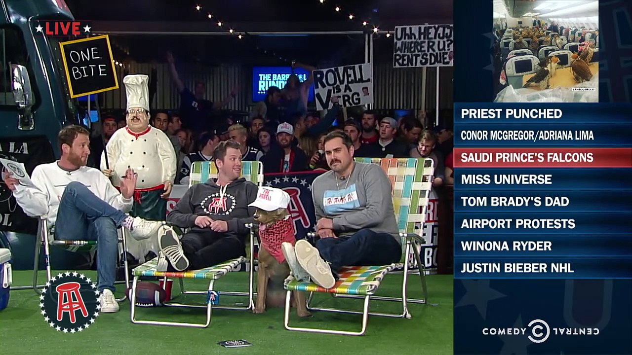 The Barstool Rundown Live from Houston A Saudi Prince's Falcons