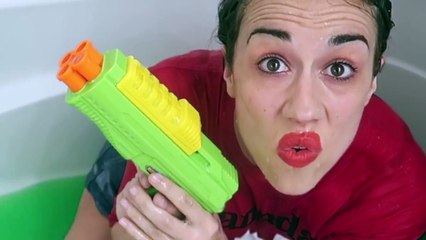 SLIME BATH CHALLENGE!