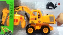 #Backhoe for Children #SAND Construction Excavator Toy Trucks Diggers, Nursery Rhymes #VVD