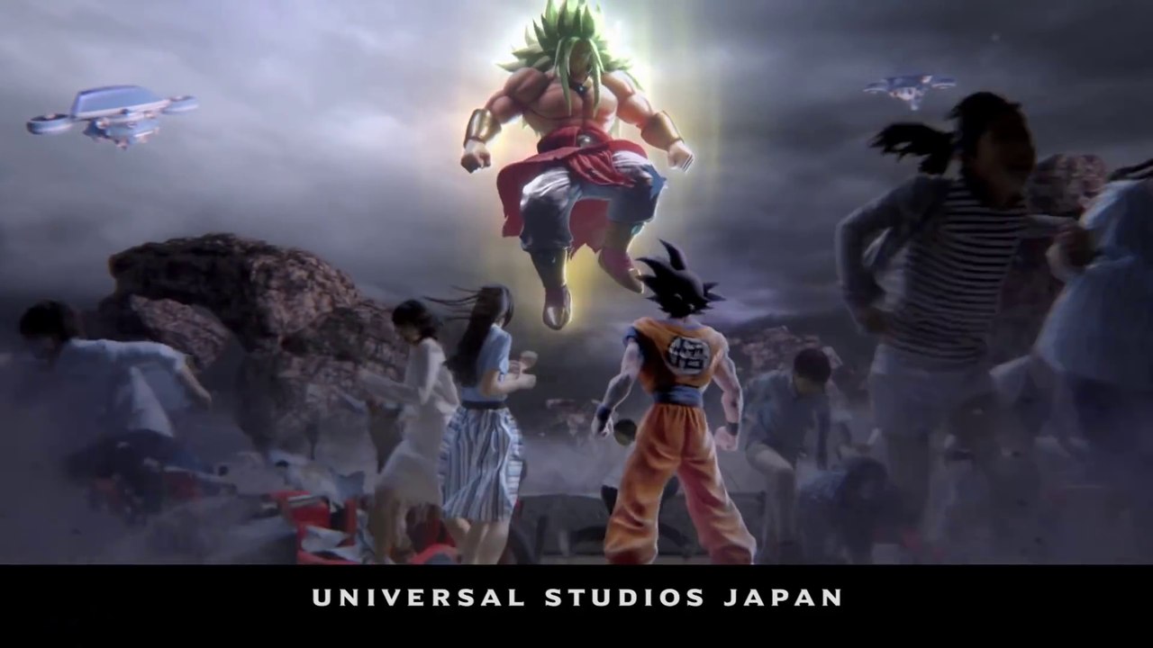 Dragon Ball Z 4D : Broly SSJ3 & Gokû SSB