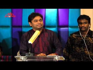 AR Rahman Speech @ Kaviya Thalaivan Press Meet