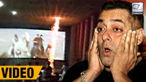 Crazy Salman Khan Fans BURN Crackers In Theatre While Watching Tubelight