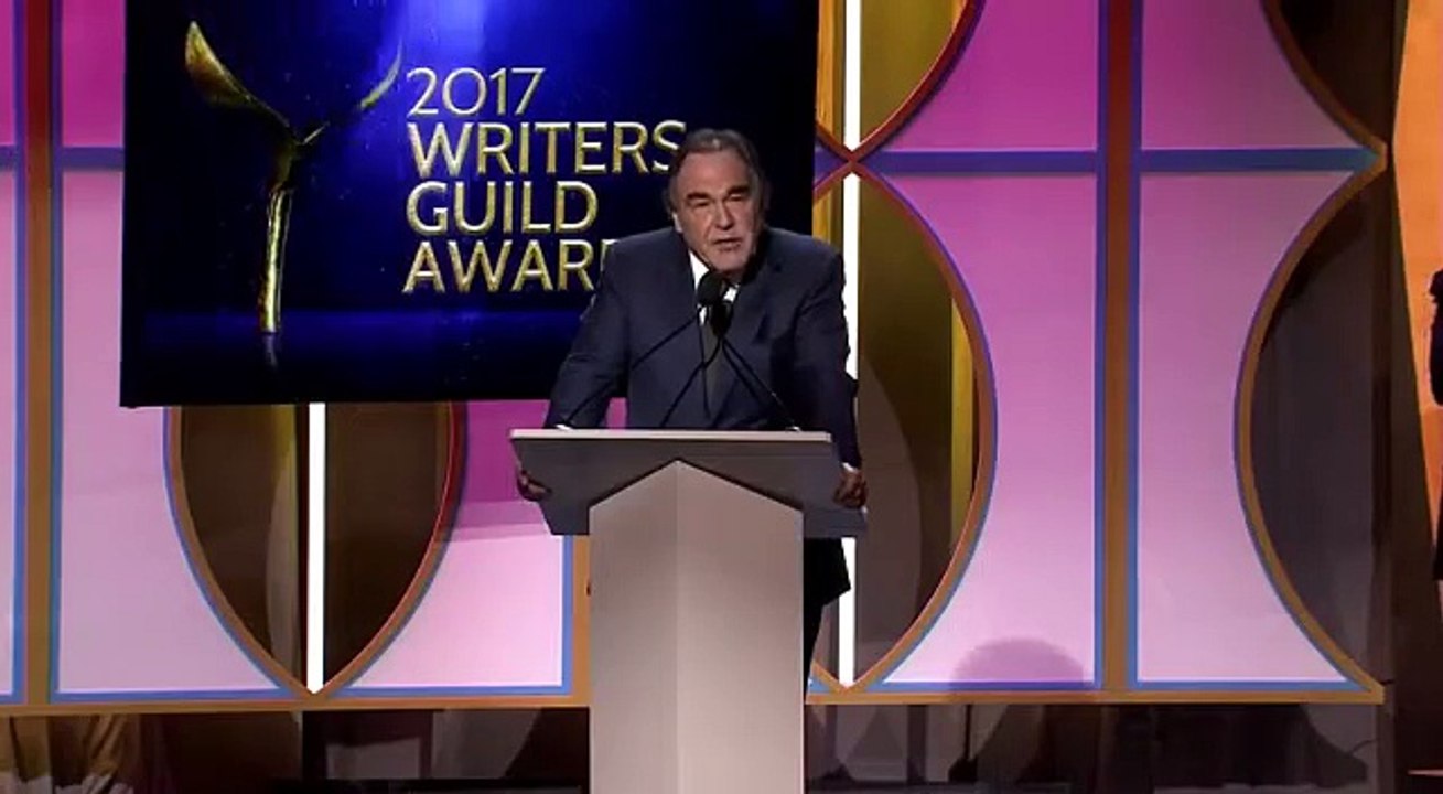 Oliver Stone Exposes US Warmongers at Writers Guild Awards (2017)