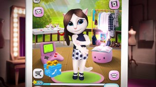 Shoe Collection in My Talking Angela (Gameplay)