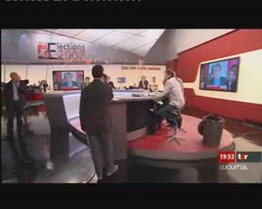 Dispositif de la TSR pour les élections fédérales de 2007