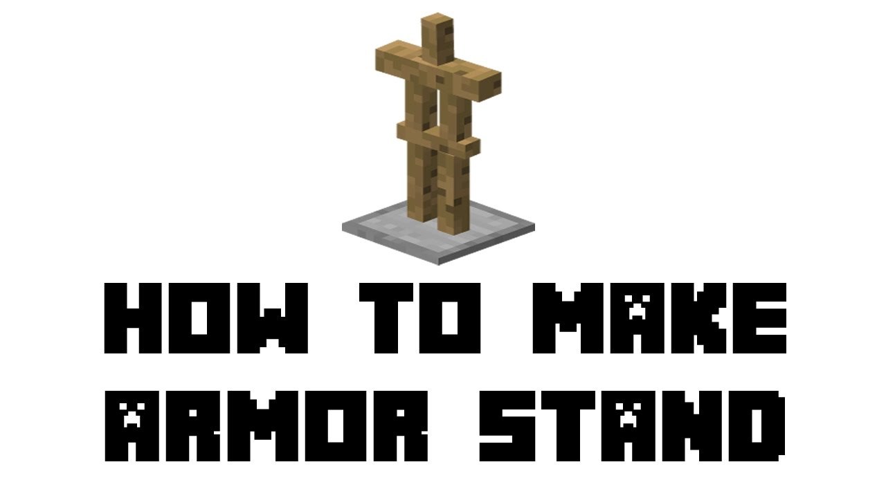 Minecraft Survival - How to Make Armor Stand