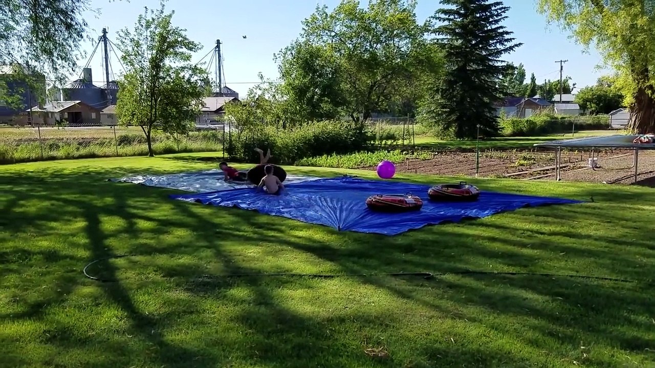 Kids, Sprinklers, & Slip n' Slides   Funniest Moments & Fails Compilation