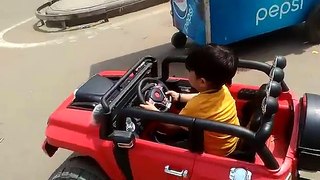 CUTE BABY boy driving car    baby driving first time Kids Toy Car