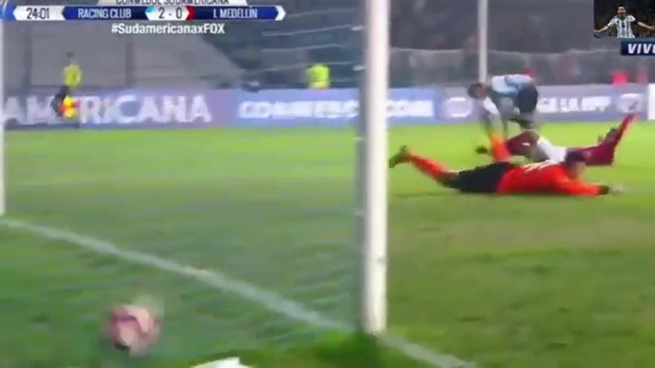 Racing Club vs Independiente Medellin - Gols Copa Sulamericana 2017