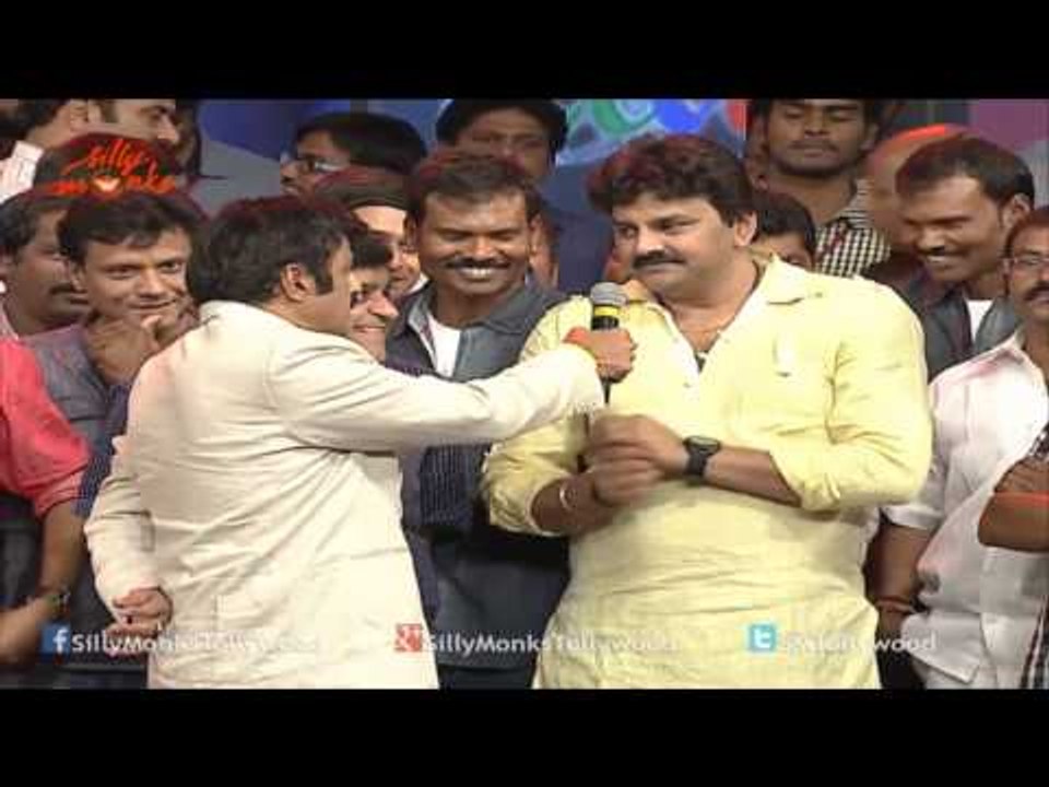 Balakrishna Funny Tongue Twisters On Stage - Lion Audio Launch