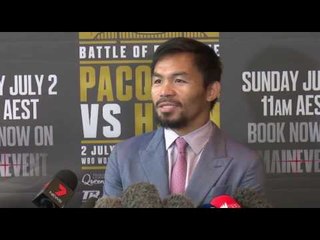 Jeff Horn Mad At Pacquiao - I Tell Kids In School Put Phones Away! EsNews Boxing