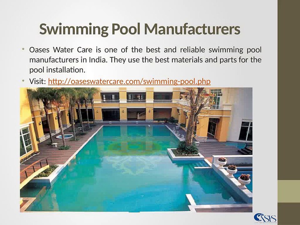 Swimming Pool Manufacturers in Delhi