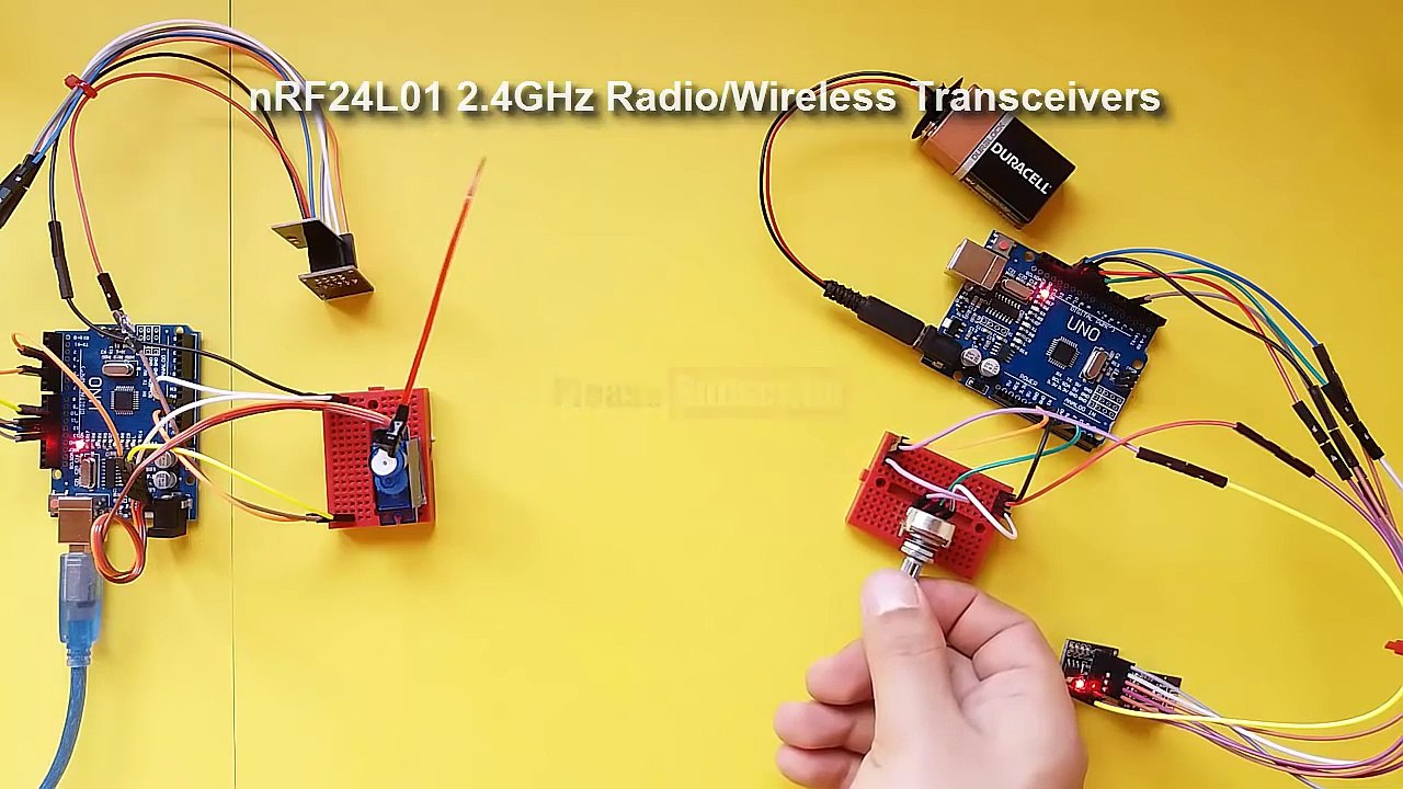 Arduino Tutorial 36  NRF24L01 Wireless Transceiver Module