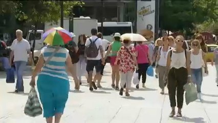 Афины: жарко, ещё жарче