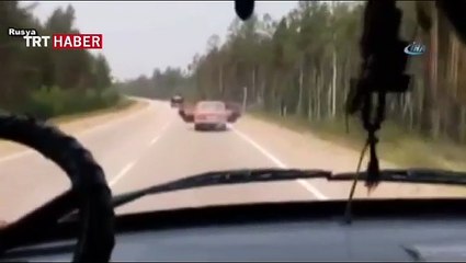 Yok artık dedirten sürücü!