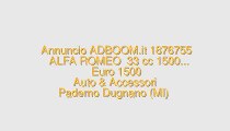 ALFA ROMEO  33 cc 1500...