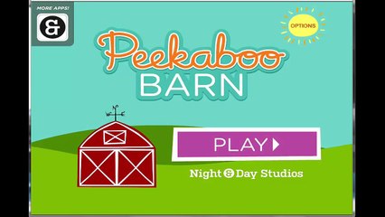 ✿★PEEKABOO BARN★✿ - ipad iphone android app review video for kids for learning Farm Animal