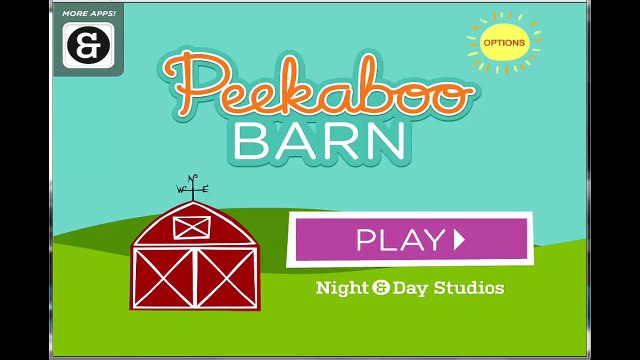 ✿★PEEKABOO BARN★✿ - ipad iphone android app review video for kids for learning Farm Animal