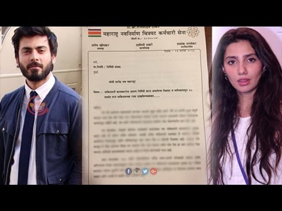 Pakistani Actors boycotted- Fawad Khan, Mahira Khan.