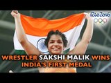 Sakshi Malik wins first Medal in Olympics for India -  Rio