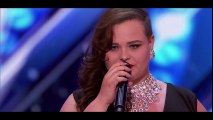 Singer Yoli Mayor Talks About Getting Comfortable on Stage - America's Got Talent 2017