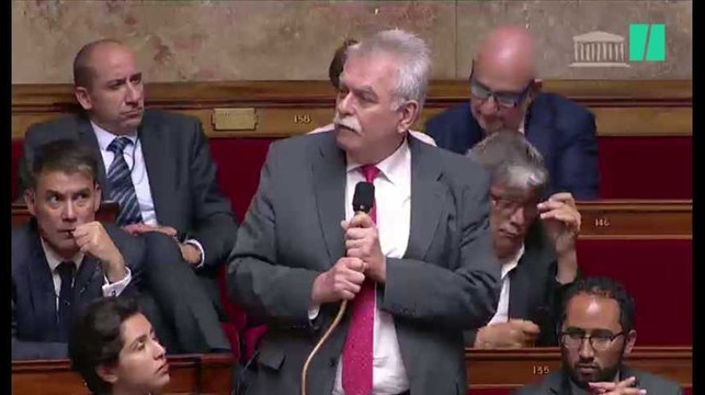 André Chassaigne en colère contre LREM à l'Assemblée nationale