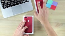 ABD'den Sonra Türkiye'de İlk  Kırmızı iPhone 7 ve 7 Plus Kutu Açılış