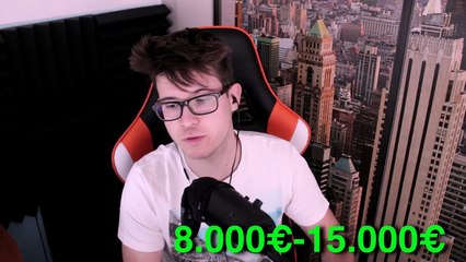 QUANTO GANHAM OS YOUTUBERS DA CASA | T7agox