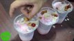 Amazing Indian Falooda/Faluda, Lassi  in Fruit Flavours || Hyderabad Street Food || Indian Food