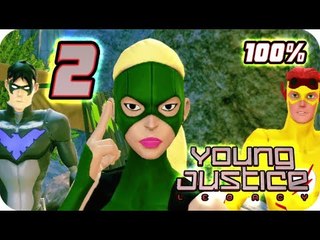 Young Justice: Legacy Walkthrough Part 2 (PS3, X360, PC) 100% Greece Mission 2 & 3