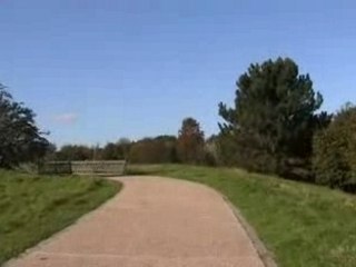 En  Vélo dans Le Parc de  La Courneuve