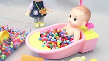 Kinetic Sand Cake Baby Doll Bath Time Learn Colorrts Play Doh Toy