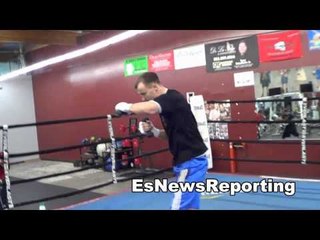 mexican russian back in oxnard working out EsNews Boxing