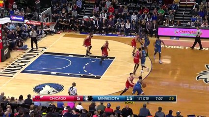 Andrew Wiggins With the Alley-Oop Slam l 02.12.17-Lz