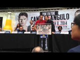 canelo alvarez trainer on canelo vs perro EsNews Boxing