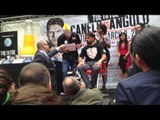 perro angulo cuts hair to help kids with cancer EsNews Boxing