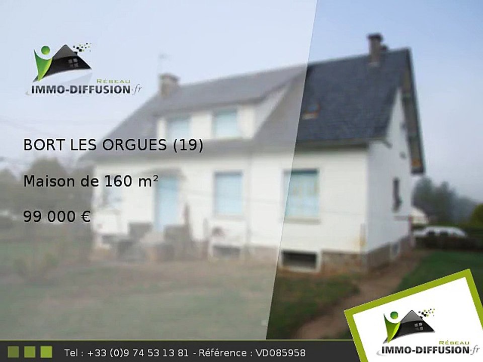 Maison A vendre Bort les orgues 160m2 - 99 000 Euros