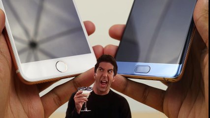 iPhone 7 Plus vs Galaxy Note 7 - Fingerprint Scanner Speed Test