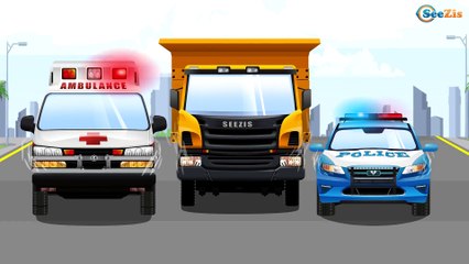 Süper Kamyon - İnşaat ve Kaza - Çizgi Filmleri - Yeni Koleksiyon 2017