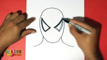 Como dibujar al hombre araña | how to draw spiderman