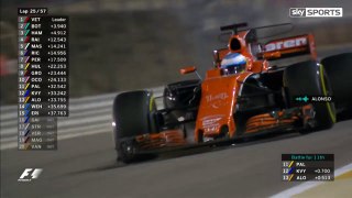 F1 2017 - (1) Bahrain Alonso team radio