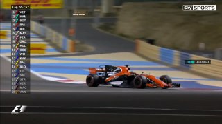 F1 2017 - (3) Bahrain Alonso team radio