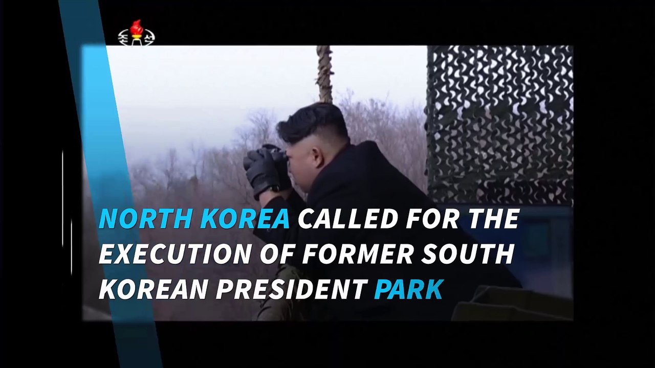 North Korea calls for execution of former South Korean president
