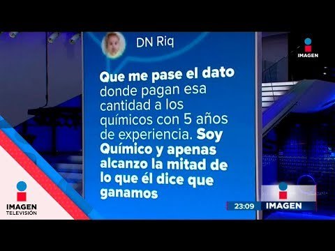 ¿Los químicos en México GANAN $30,000? | Noticias con Ciro Gómez Leyva