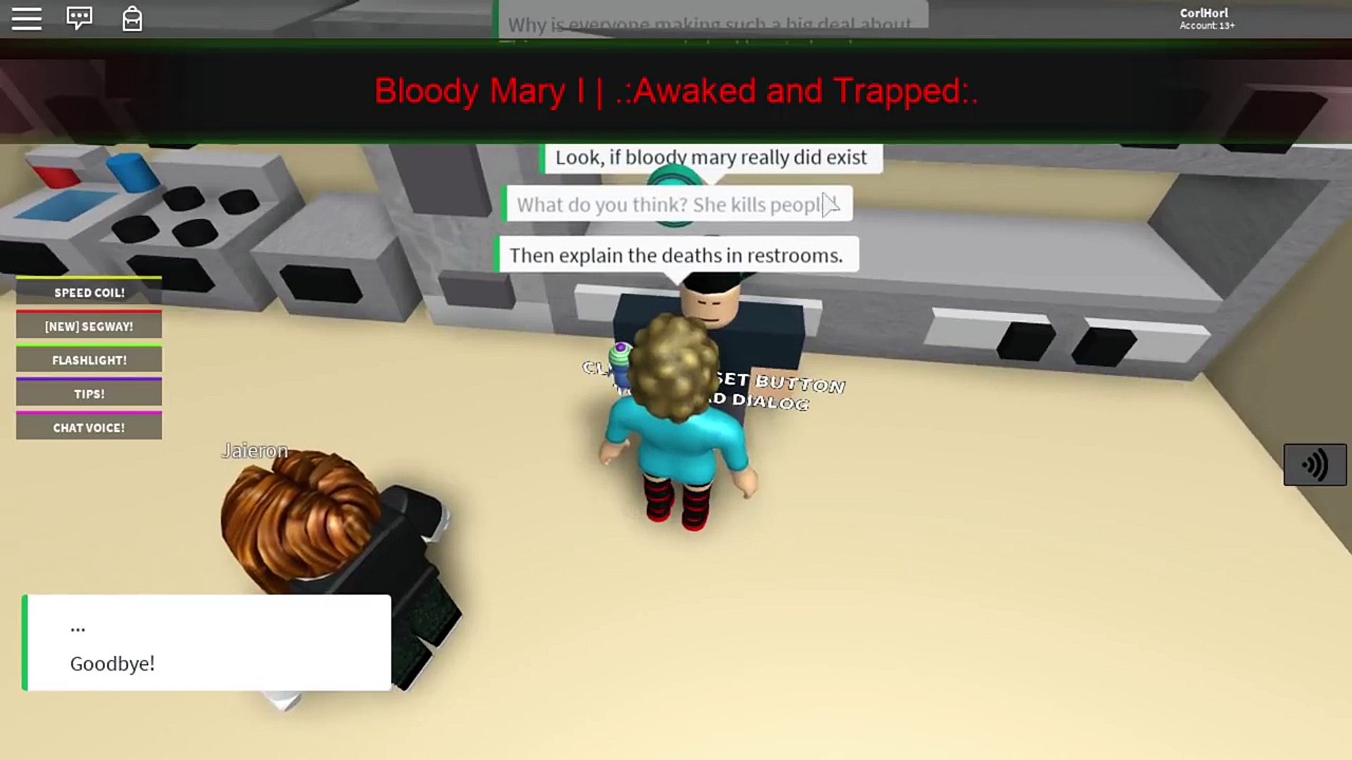 ⁣Roblox Adventures DONT LOOK INTO THE MIRROR IN ROBLOX! (Bloody Mary in Roblox)