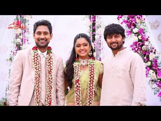Celebrities @ Engagement  of Varun Sandesh with Vithika Sheru