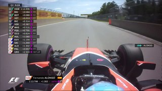 F1 2017 Canada - Alonso Radio Q2